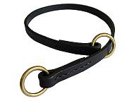 Shar Pei Silent leather training choke collar
