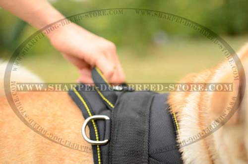 Shar Pei Breed Nylon Harness for Multipurpose Use