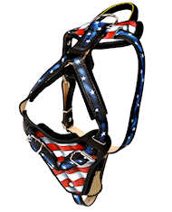 best leather dog harness- padded dog harness, USA dog harness 