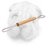 Jute Shar Pei Bite Roll for Safe Bite Skill Development