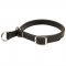 Shar Pei Breed Adjustable Leather Slip Collar