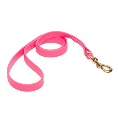 Pink Waterproof Sharpei Leash Made of Biothane
