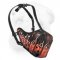Handpainted/Handmade Excluve Leather Muzzle"Dondi"Plus-FLAMES