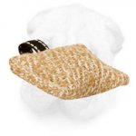 Pocket Size Jute Shar Pei Bite Tug for Puppy Training