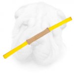 Genuine Leather Shar Pei Bite Tug with Long Nylon Handles