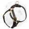 Tracking/Walking Leather Dog Harness with Brass Fittings for Shar Pei Breed