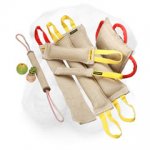 Jute Shar Pei Bite Set with Three Gift Items