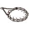 Strong Herm Sprenger Sharpei Pinch Collar of Black Stainless Steel - 2.25 mm (1/11 inch)
