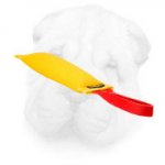 French Linen Shar Pei Bite Tug with Soft Inner Stuffing