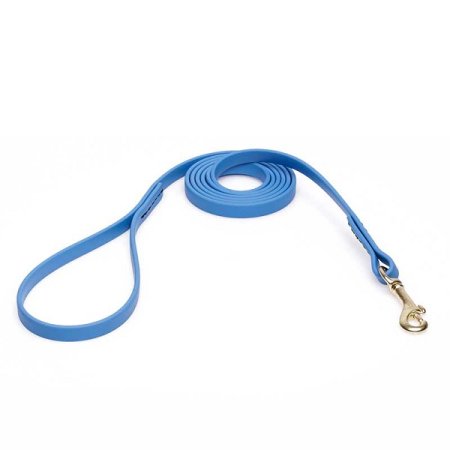 Amazing Blue Biothane Sharpei Leash for Walking, Tracking