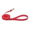 Red Waterproof Sharpei Leash Made of Biothane