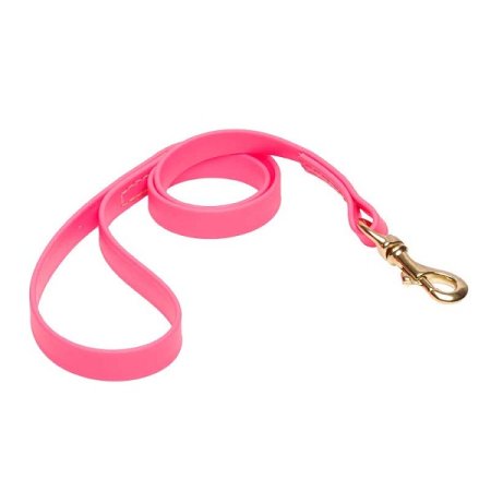 Pink Waterproof Sharpei Leash Made of Biothane