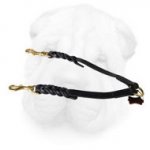 Leather Braided Shar Pei Coupler