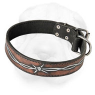 Painted Shar-Pei Collar "Barbed Wire"
