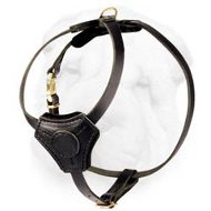Light Weight Leather Harness for Shar Pei Puppies and Small Dogs