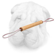 Jute Shar Pei Bite Roll for Safe Bite Skill Development