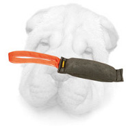 Genuine Leather Shar Pei Bite Tug for Everyday Playing