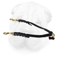 Leather Braided Shar Pei Coupler