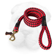 Durable Nylon Cord Shar Pei Leash Durable Nylon Cord Shar Pei Leash