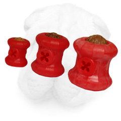 Shar Pei Kibble Holder Made of Rubber for Retrieve Training