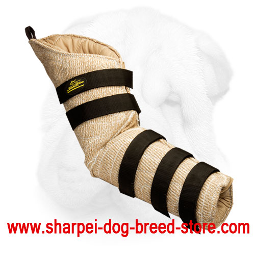 Jute Hidden Protection Bite Sleeve for Special Training