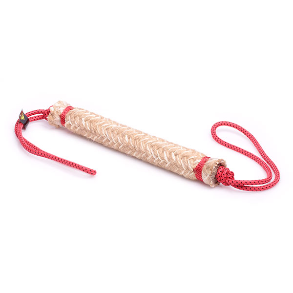 Shar Pei Jute Bite Roll with Long Rope Handle