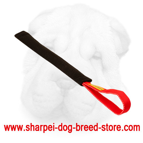 French Linen Shar Pei Bite Tug for Fun and Interactive Training Sessions