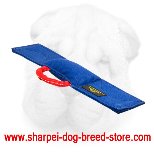 Transforming Shar Pei Bite Tug Made of French Linen