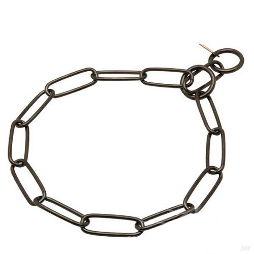 Chain Choke Collar for Shar Pei, 1/9 inch (3 mm) Link Diameter