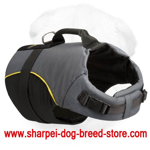 Rehabilitation All-Weather Vest Harness for Shar Pei Breed