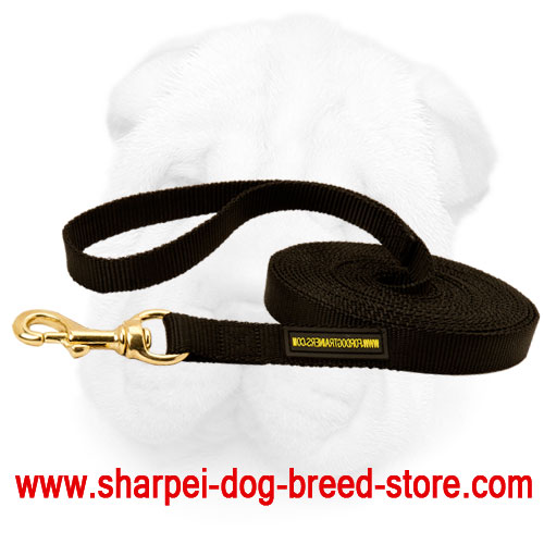 Shar Pei Walking and Training Leash Made of Nylon - Click Image to Close
