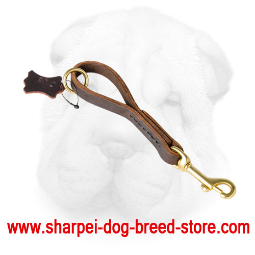 Easy Fast Grab Pull Tab Sharpei Leash