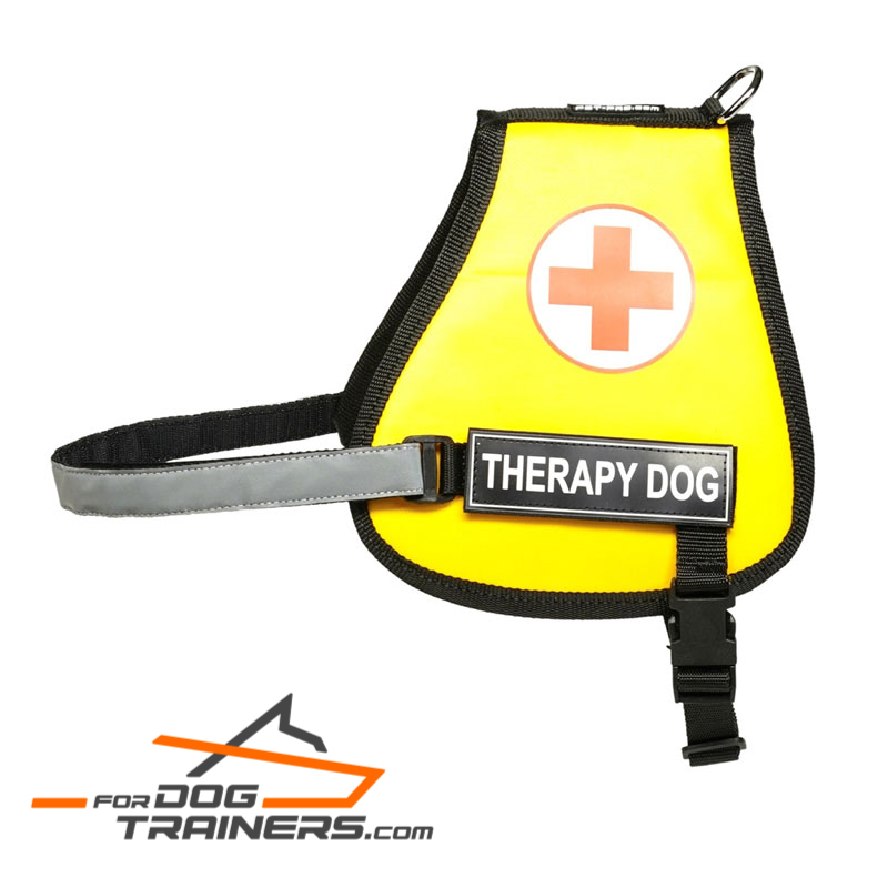 High-quality Nylon Vest Harness for Therapy Dogs - Click Image to Close