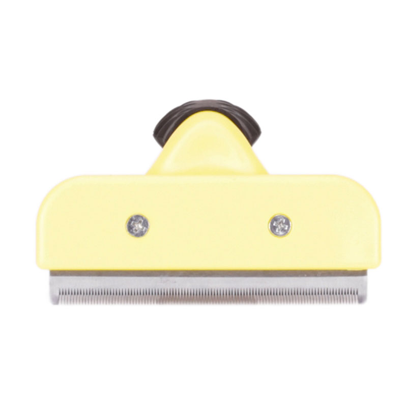 Long Fur Metal Brush with a Plastic Handle