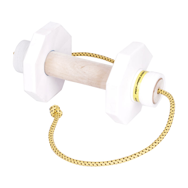 "Efficient Training" Sharpei Dog Training Dumbbell Made from Safe Materials - Click Image to Close