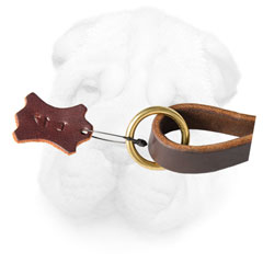 Leather Shar Pei Leash