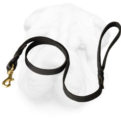  Shar Pei Leash Made of Leather