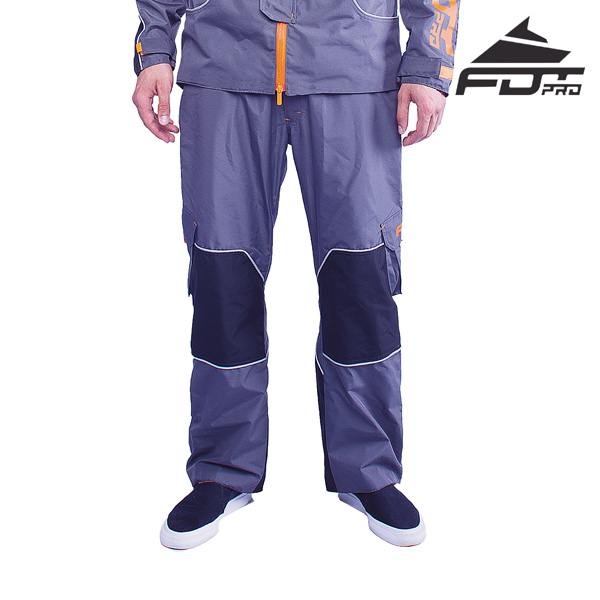 FDT Professional Pants of Grey Color for Everyday Activities